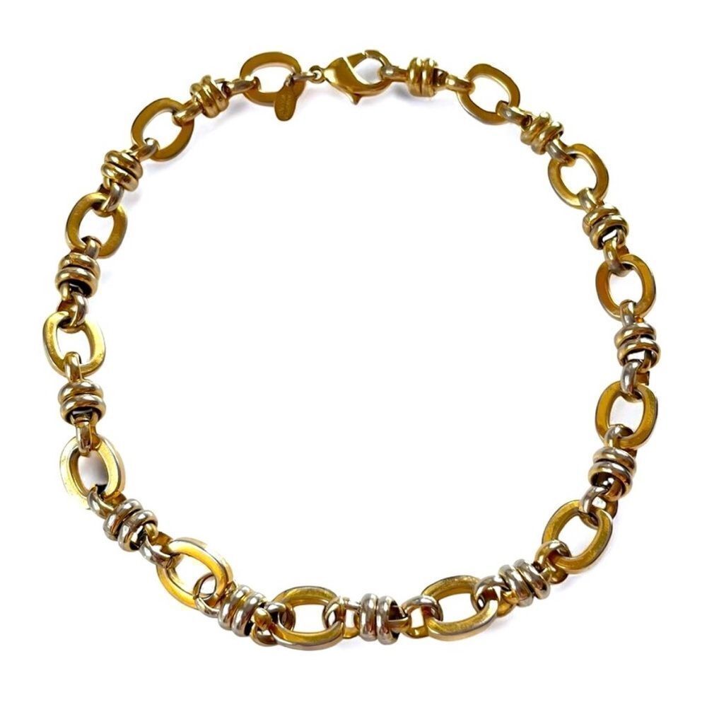 Vintage Francesca Visconti Chunky Chain Link Necklace